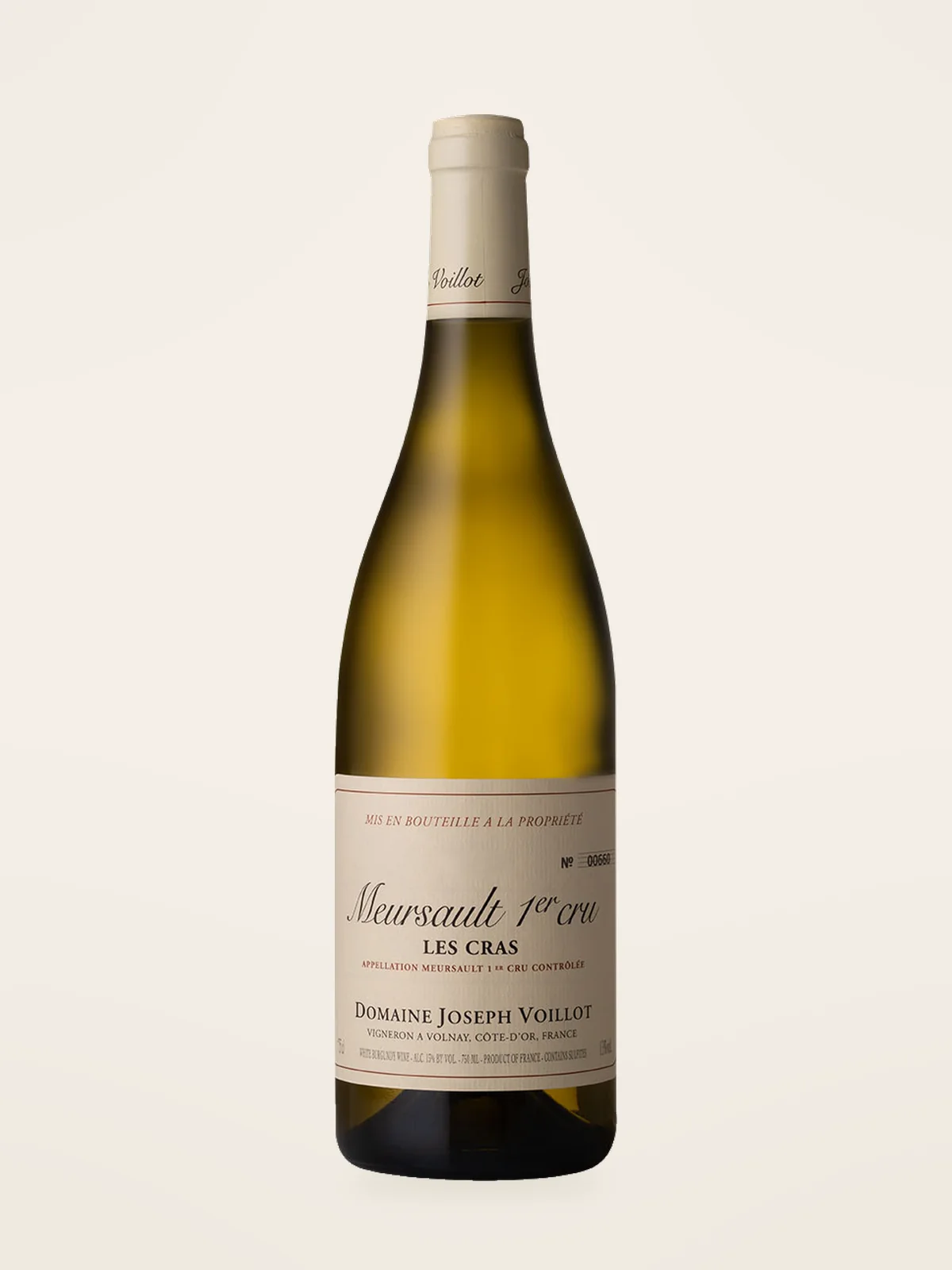 Domaine Joseph Voillot Meursault Les Cras