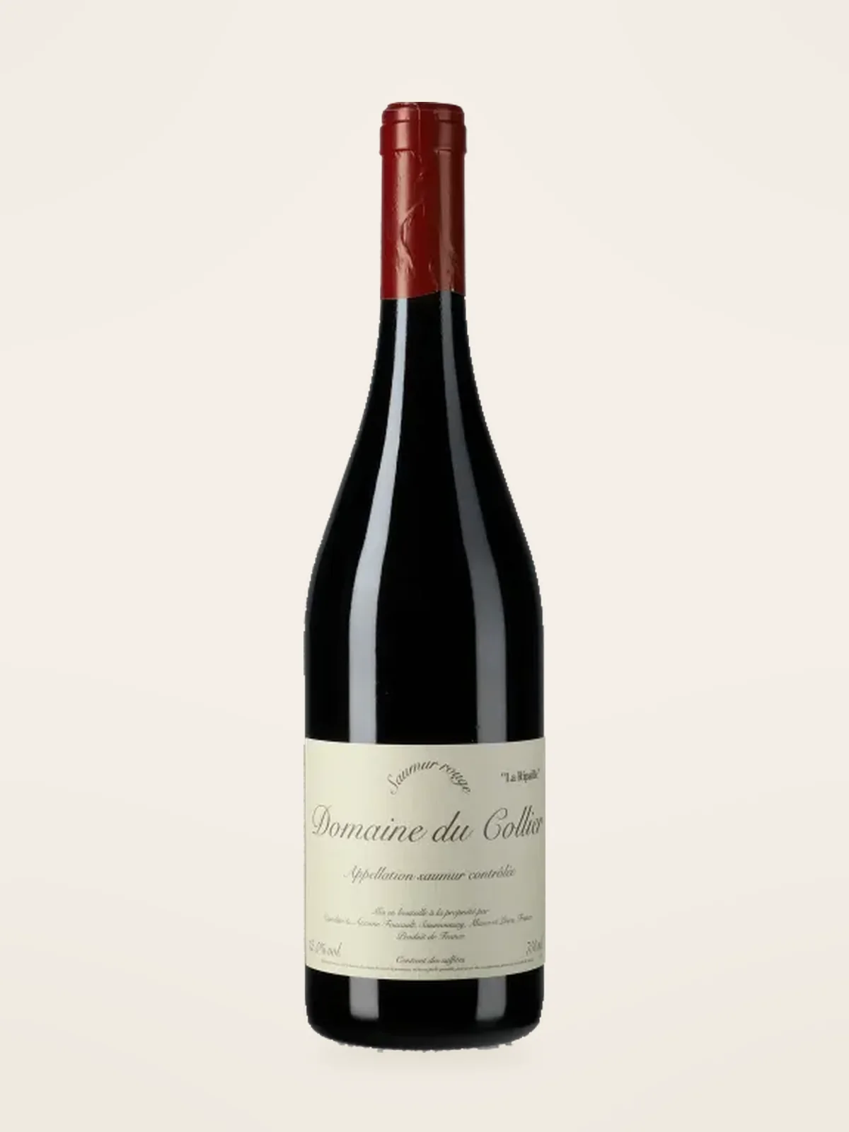 Domaine du Collier Saumur rouge La Ripaille