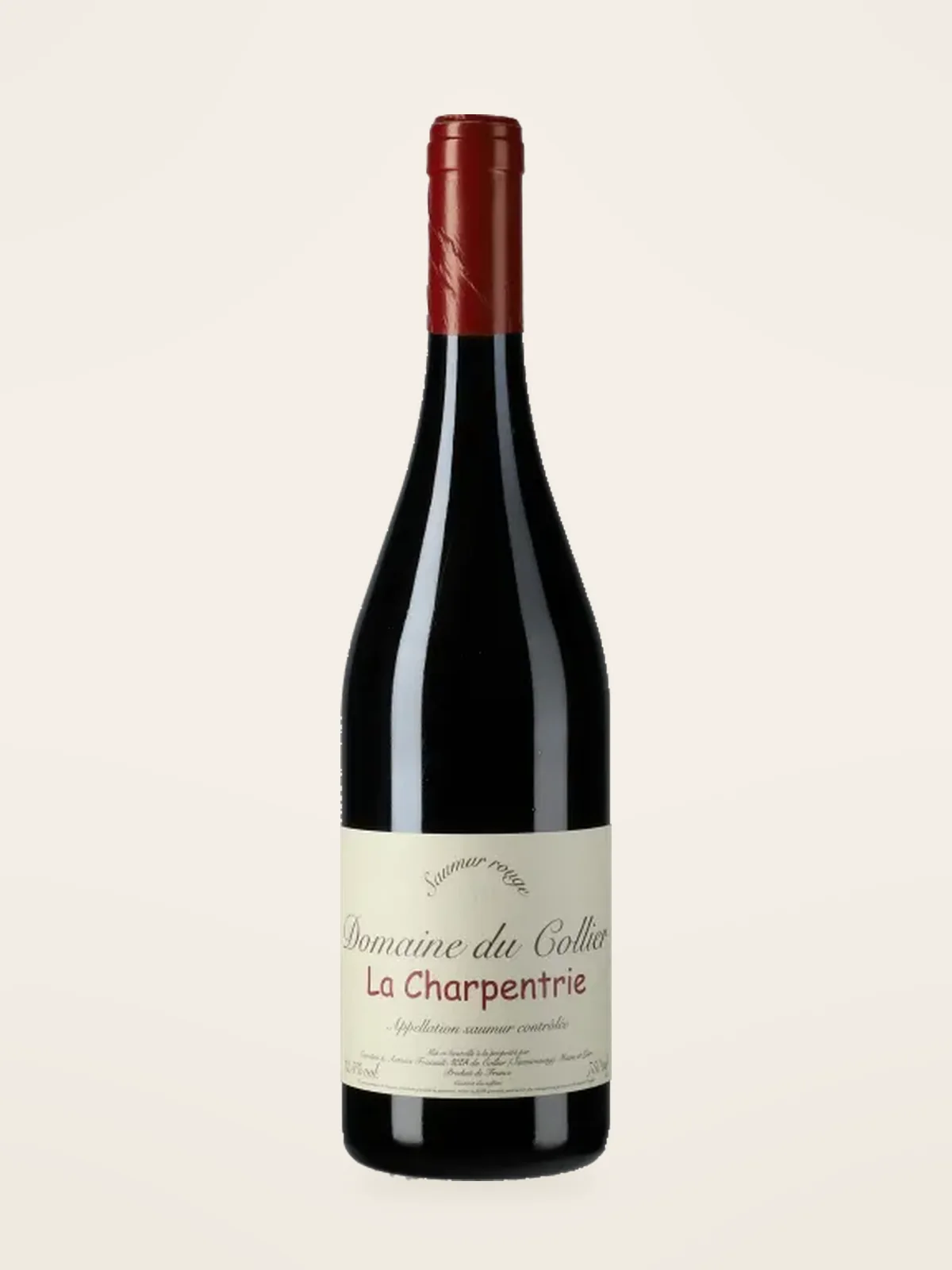 Domaine du Collier Saumur rouge La Charpentrie
