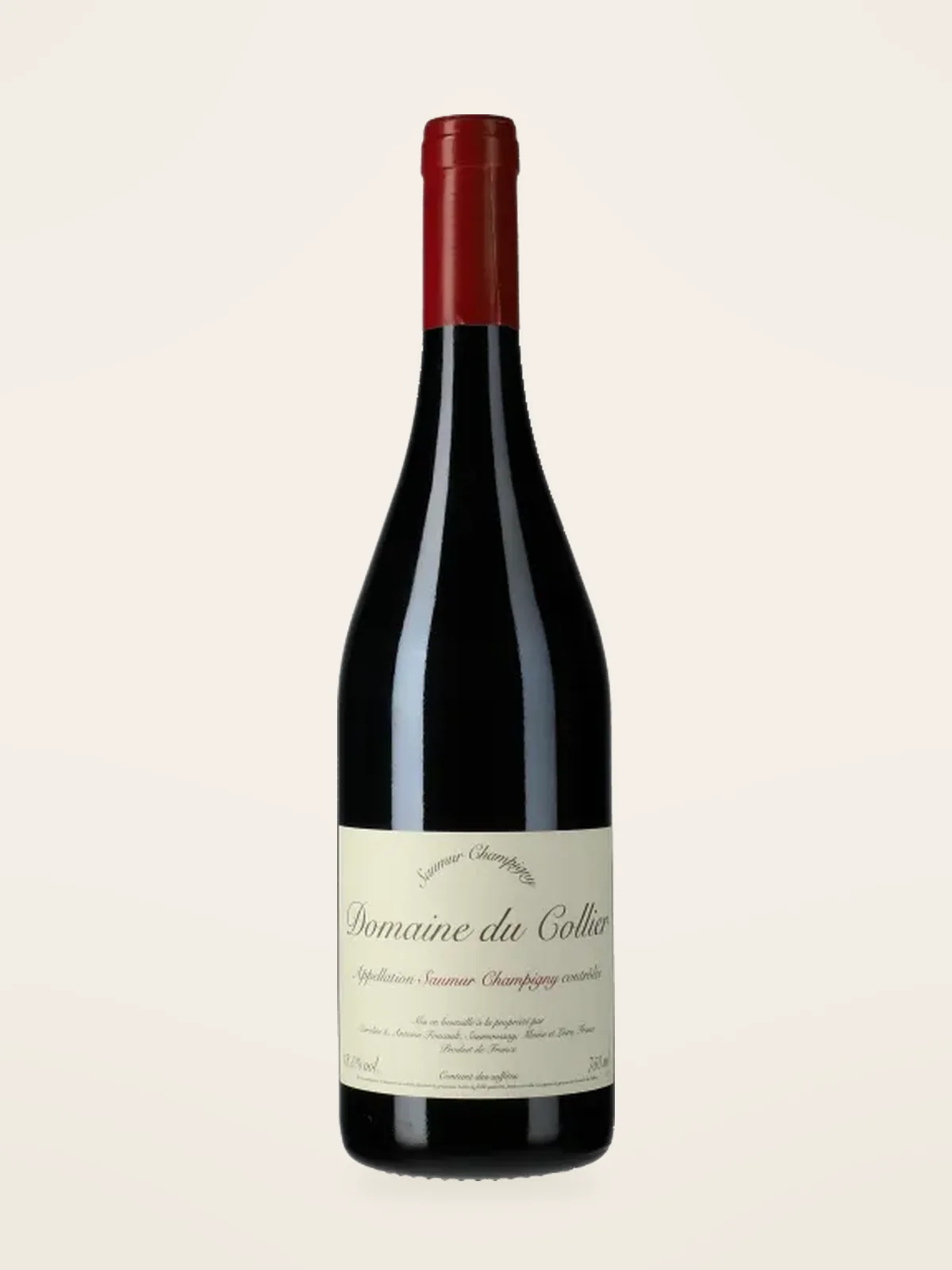 Domaine du Collier Saumur rouge Champigny